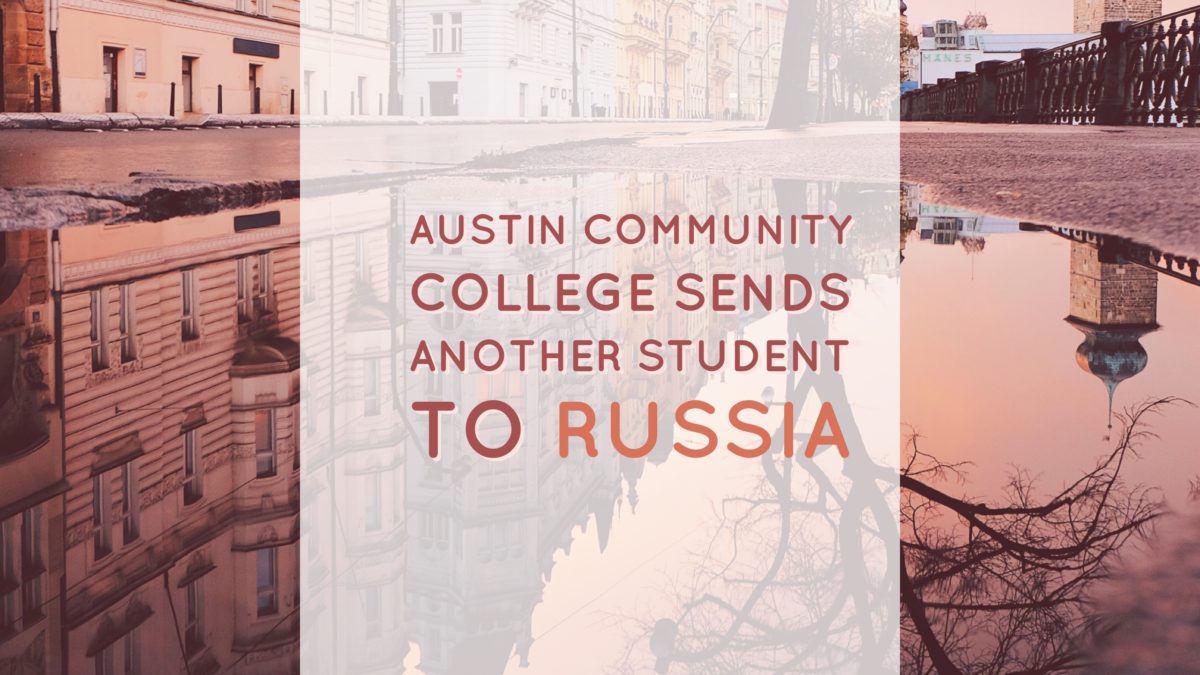ACC Sends Another Student to Russia
