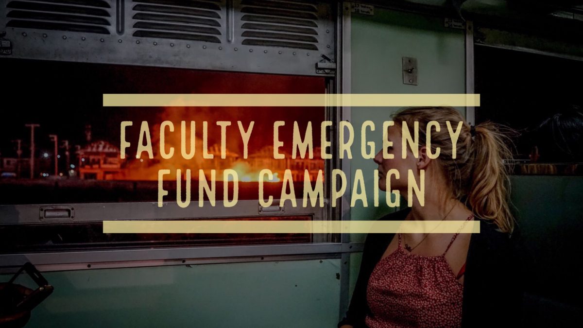 Faculty Emergency Fund Campaign